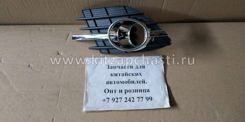 РЕШЕТКА ПТФ ХРОМИРОВАННАЯ ЛЕВАЯ Geely Emgrand X7 NEW 1018024635